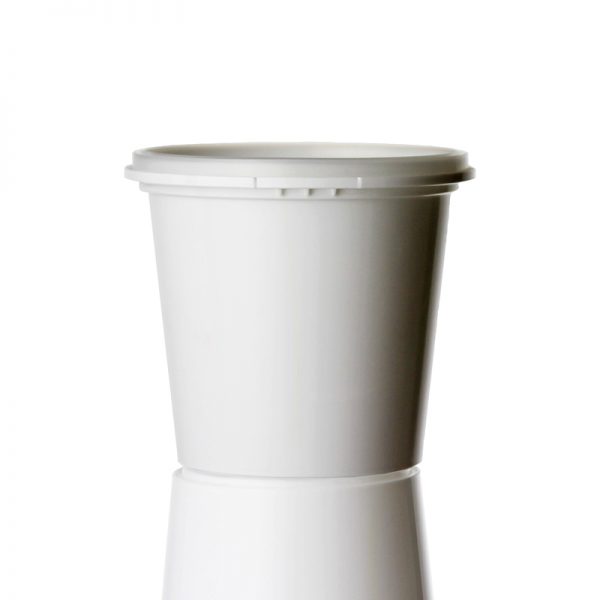 380ML white tub Medium